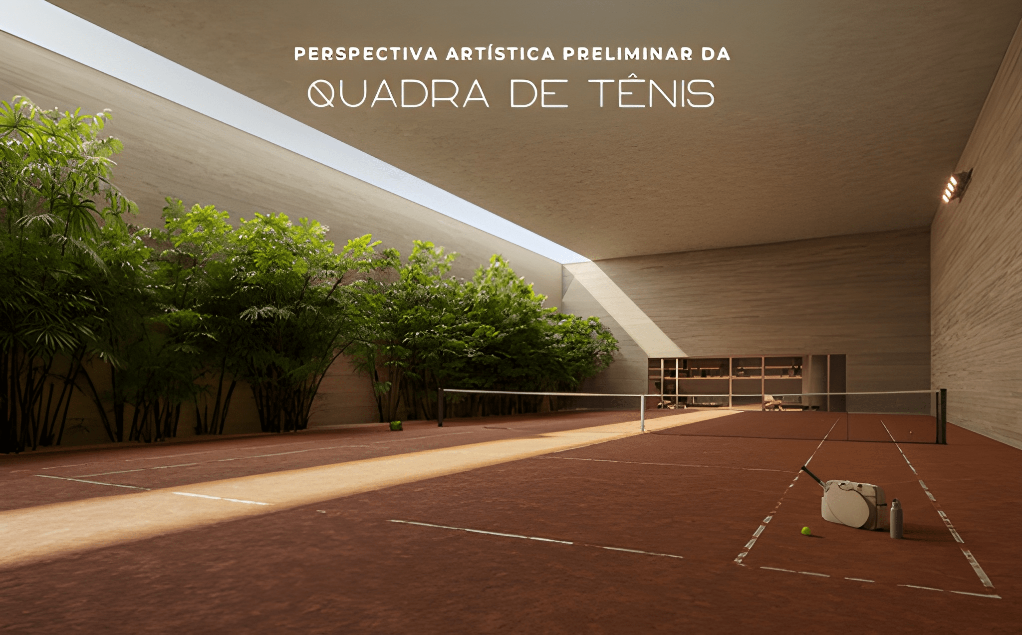 Quadra de Tênis 425m²